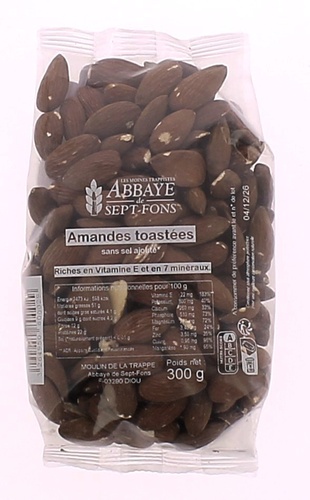 Amandes toastées 300 g