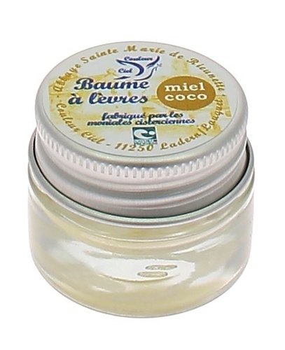 Baume à lèvres miel coco 7ml / Couleur Ciel