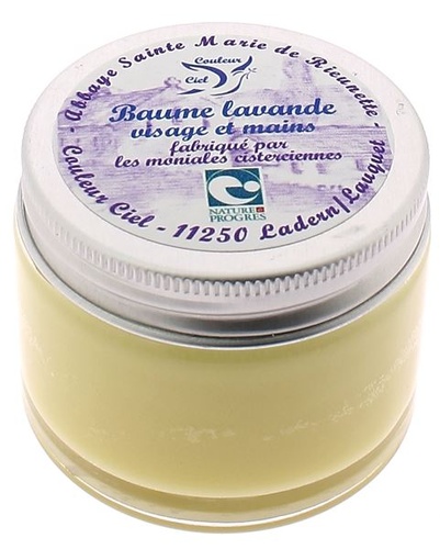 Baume visage et mains lavande 50ml / Couleur Ciel   