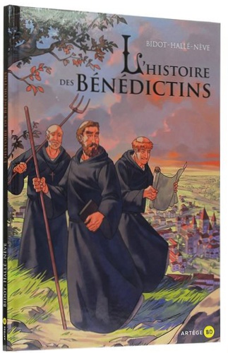 BD Histoire des bénédictins / Bidot, Hallé, Nèves