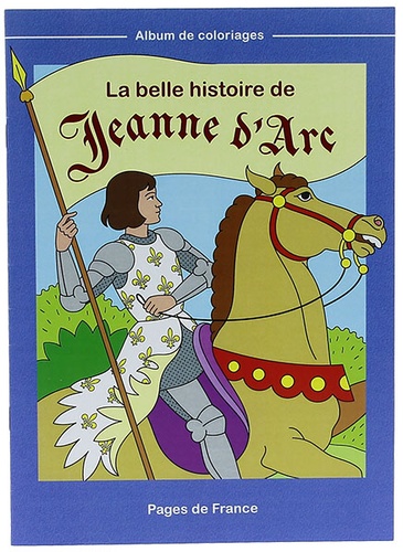 Belle histoire de Jeanne d'Arc (Coloriage)