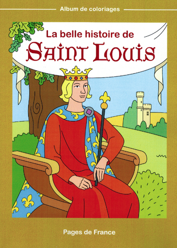 Belle histoire de saint Louis (Coloriage)