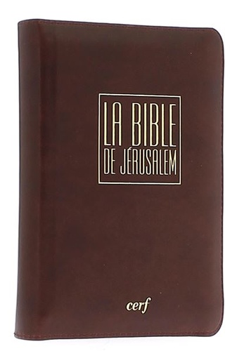 Bible de Jérusalem 10 x 16 avec fermeture