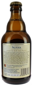 Bière Nursia blonde 6° / 1 bouteille 33 cl