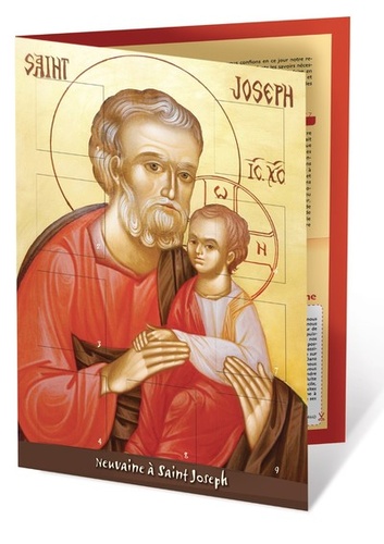 Calendrier de neuvaine à Saint Joseph / Alban de La hougue