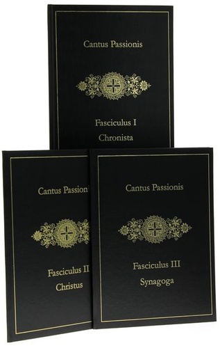 Cantus Passionis en 3 fascicules