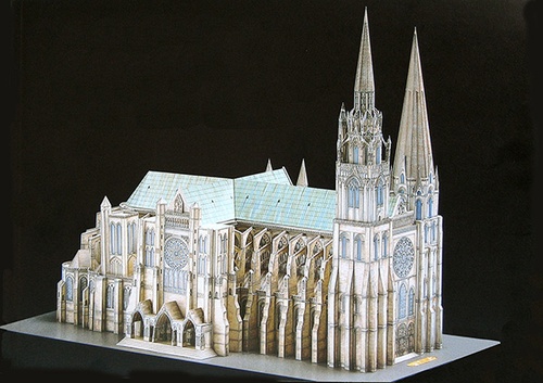 Cathédrale de Chartres (maquette)