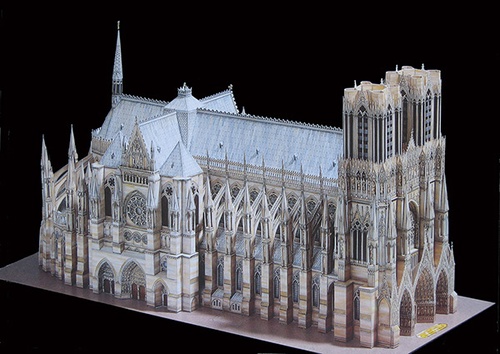 Cathédrale de Reims (maquette)