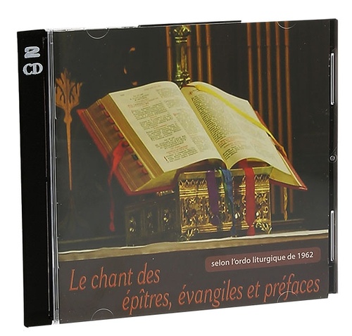 CD Chants des épîtres, évangiles et préfaces