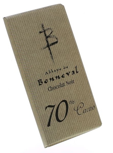 Chocolat Noir 70% cacao tablette 100 g