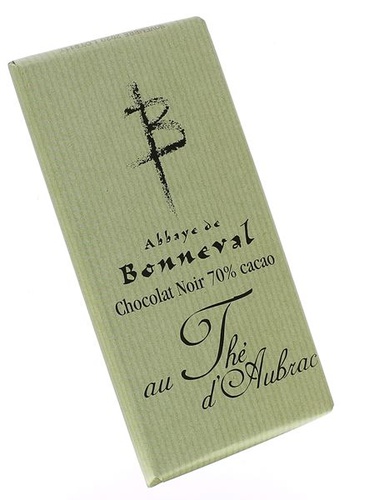 Chocolat Noir au thé d’Aubrac 100 g