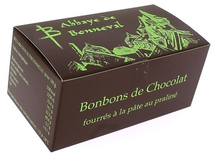 Chocolats fourrés au praliné 250 g