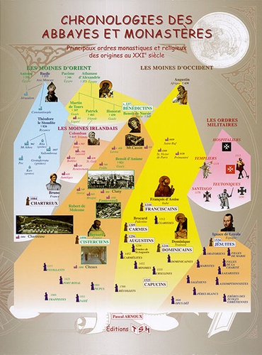 Chronologies des Abbayes et Monastères / Maurice Griffe, Pascal Arnoux