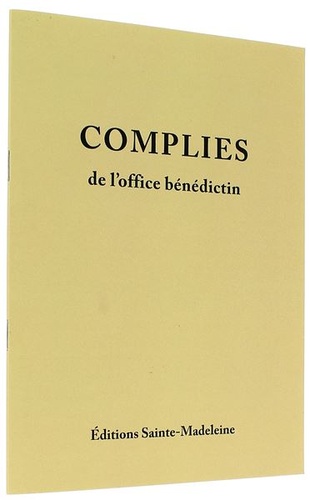 Complies de l'office bénédictin