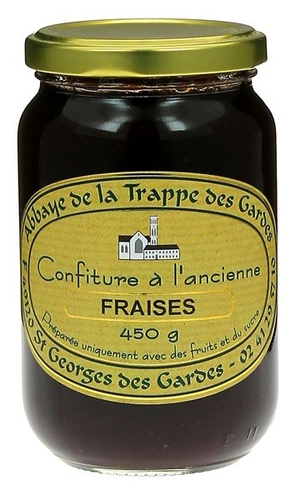 Confiture Fraises / Trappe des Gardes 450 g