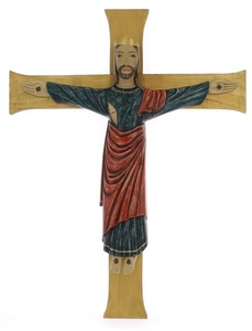 Crucifix abbatiale (50x40cm AMP/C)