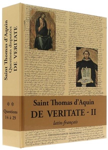 De veritate / S. Thomas d’Aquin (2 vol.)