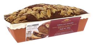 Gâteau aux amandes 350g