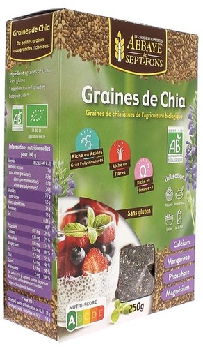 Graines de chia Bio 250 g