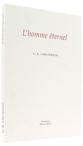 Homme éternel / Gilbert Keith Chesterton