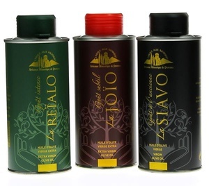 Huile d’olive Abbaye pack 3 saveurs 3 x 25 cl