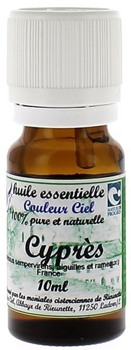 Huile essentielle Cyprès 10 ml / Couleur Ciel