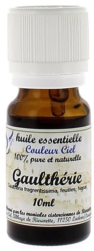 Huile essentielle Gaulthérie 10 ml / Couleur Ciel