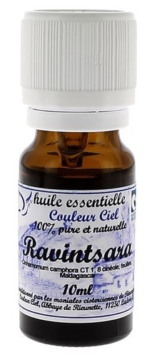 Huile essentielle Ravintsara 10 ml / Couleur Ciel 