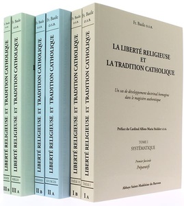 Liberté religieuse 6 volumes / Père Basile