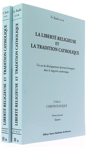 Liberté religieuse 6 volumes / Père Basile