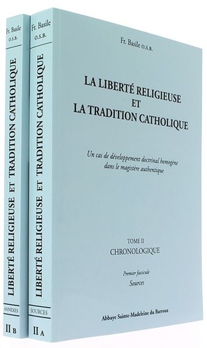 Liberté religieuse 6 volumes / Père Basile