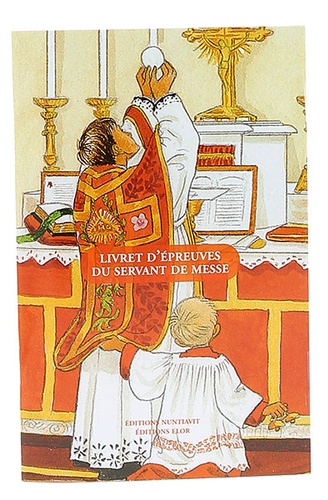 Livret d'épreuves du servant de messe