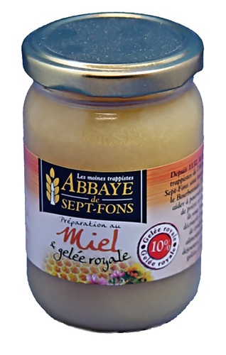 Miel à la gelée royale 10 % 250 g