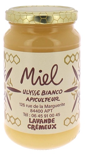 Miel de lavande crémeux 500 g