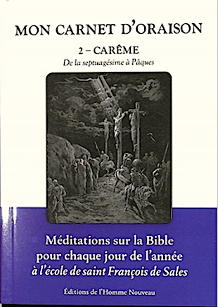 Mon carnet d'oraison - 2 Carême