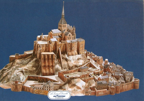 Mont Saint-Michel (maquette)