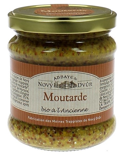 Moutarde à l’ancienne bio / Novy Dur 210g g