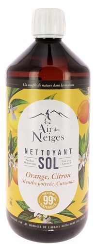 Nettoyant sol orange, citron 1 litre