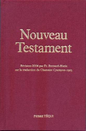 Nouveau Testament (Toile) / Crampon F. Bernard-Marie