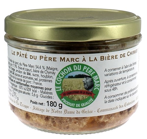 Pâté du Père Marc à la bière de Chimay 180 g