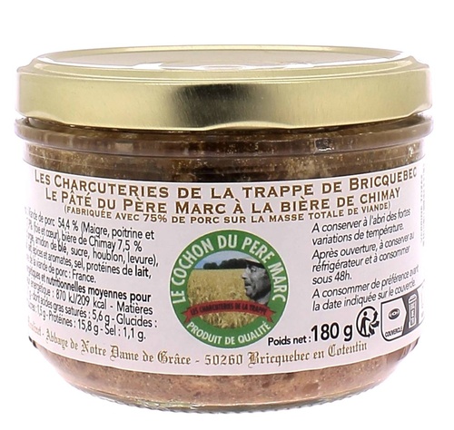 Pâté du Père Marc à la bière de Chimay 180 g