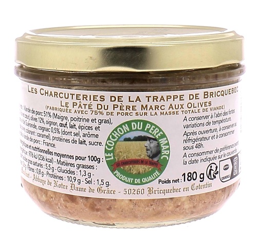 Pâté du Père Marc aux olives 180 g