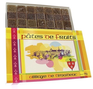 Pâtes de fruits boîte fondante 1 kg