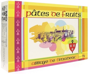 Pâtes de fruits boîte fondante 1 kg