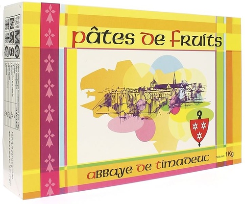 Pâtes de fruits boîte fondante 1 kg