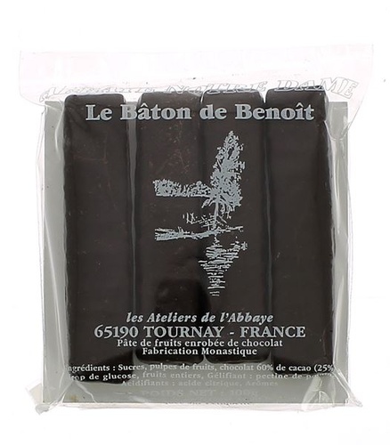 Pâtes de fruits (chocolat) Bâton de Benoît / Tournay 100 g