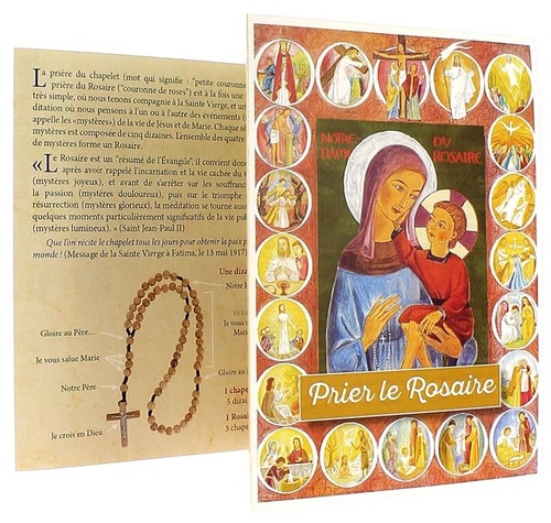 Prier le rosaire (dépliant)