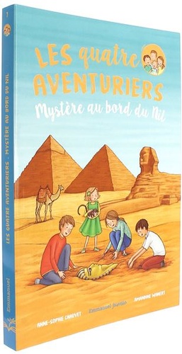 Quatre aventuriers T.7 : Mystère au bord du Nil / Anne-Sophie Chauvet