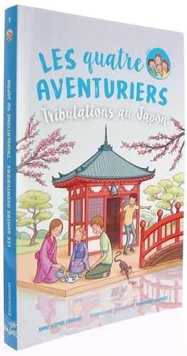 Quatre aventuriers T.9 : Tribulations au Japon / Anne-Sophie Chauvet, Amandine Wanert