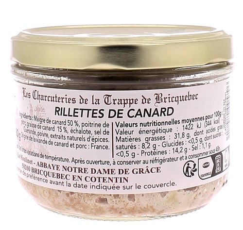 Rillettes de canard 180 g